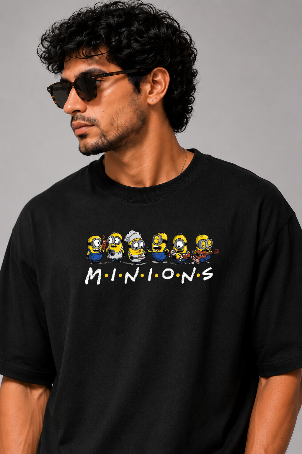 Minions Banana Oversized T-Shirt