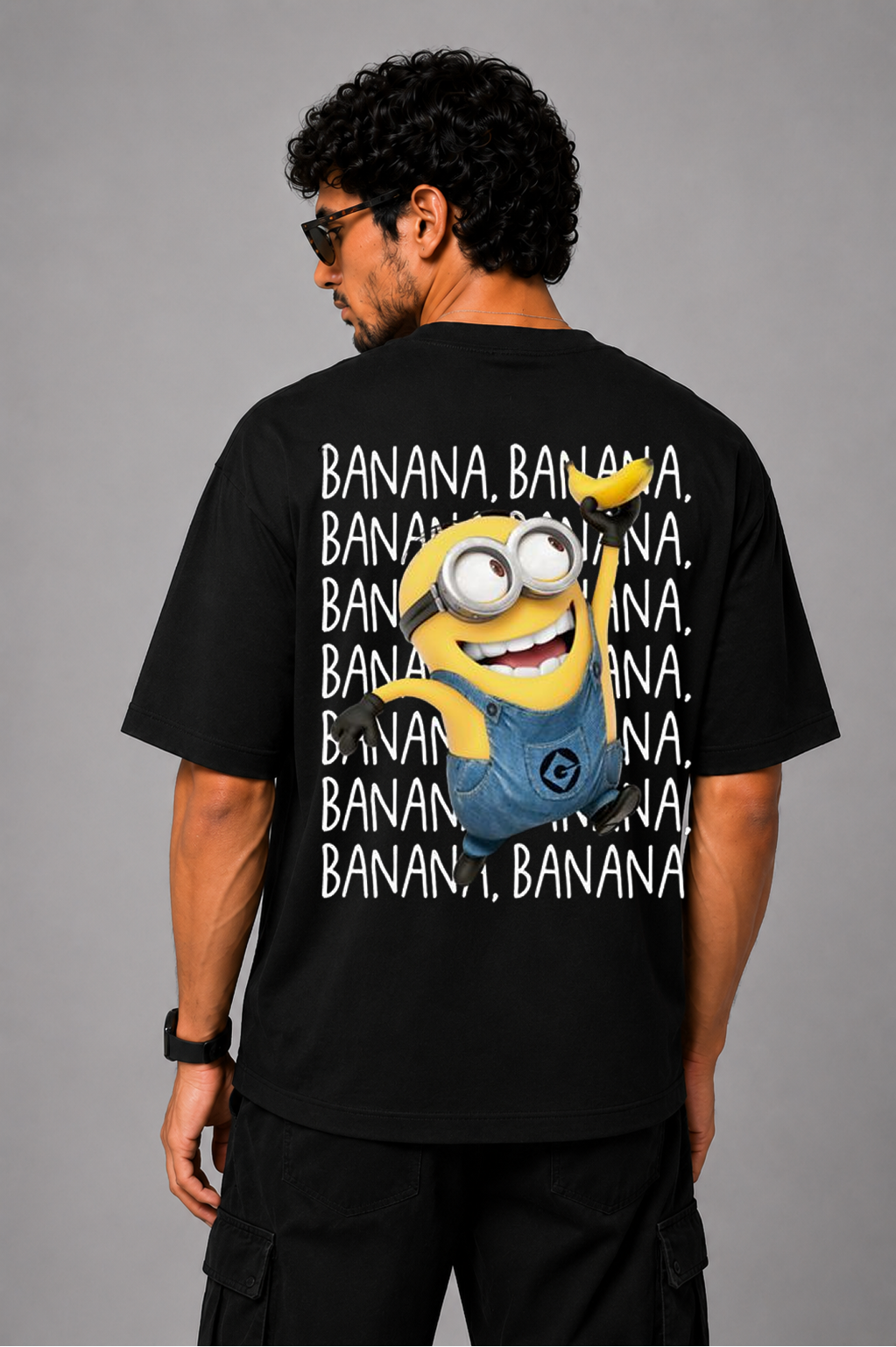 Minions Banana Oversized T-Shirt