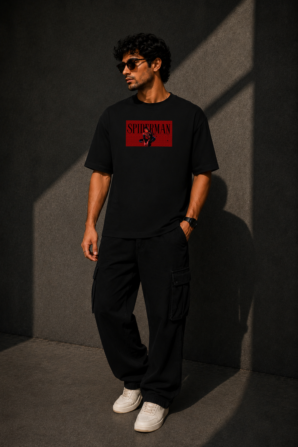 Spider-Man Origin Oversized Tshirt