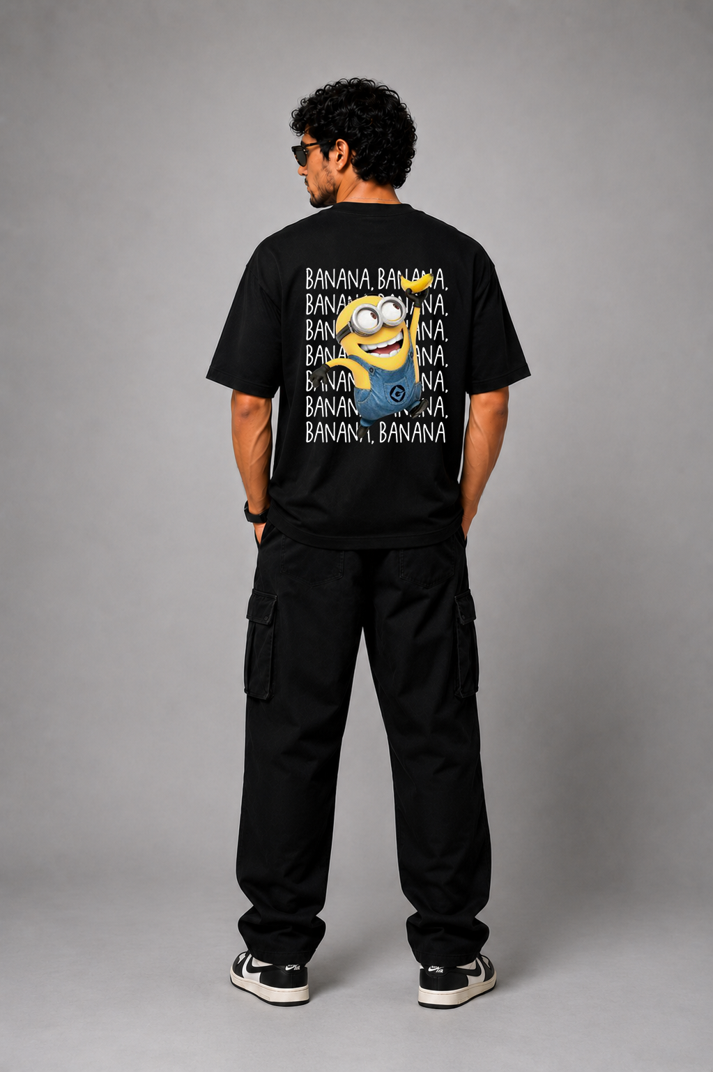 Minions Banana Oversized T-Shirt
