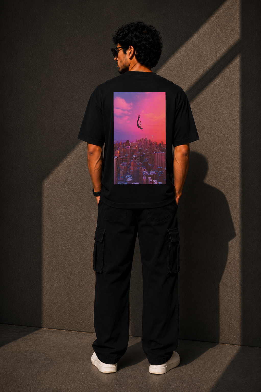 Marvel Spiderman Skyline Edition Oversized T-Shirt