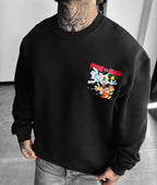 Tom&Jerry Freak On A Leash Oversized Sweatshirt
