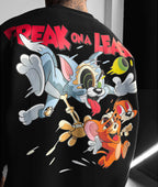 Tom&Jerry Freak On A Leash Oversized Sweatshirt